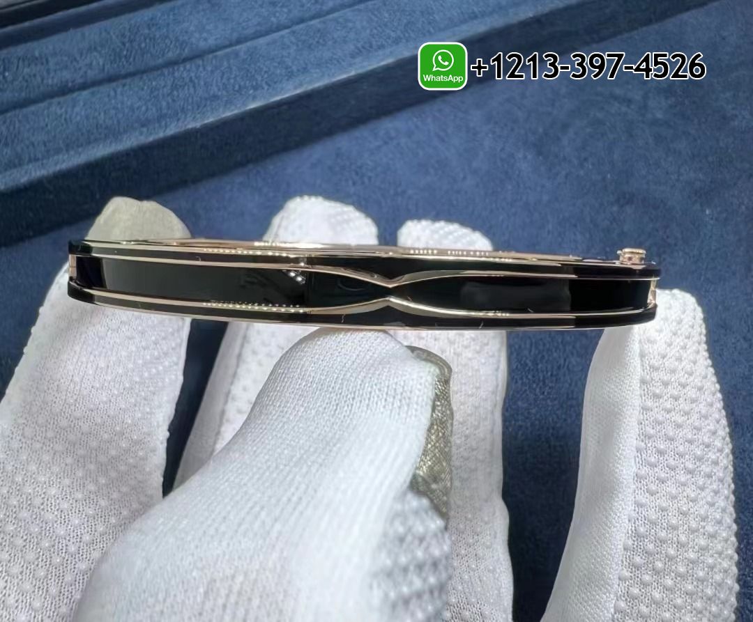 b2xnsd1tc3e Best Sellers 1:1 Quality Cheap Custom Made Bulgari B.zero1 bracelet in 18 kt rose gold with matte black ceramic - High Quality 18k Gold and Diamond Luxury Distinctive Collection Designer Jewelry Customized Factory Price - Image 2