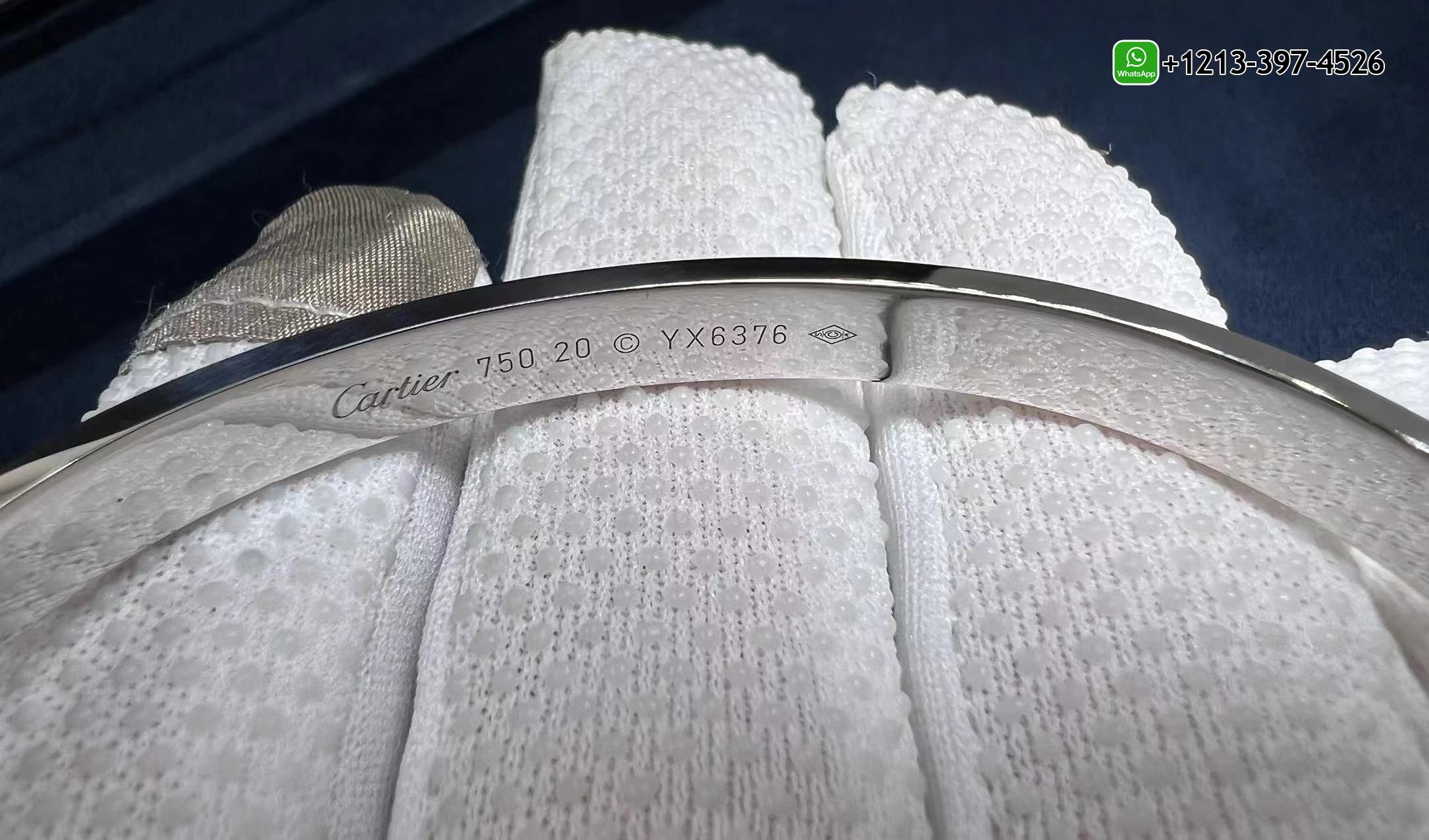 egzsgath5mn Best Sellers 1:1 Quality Cheap Custom Made 18 Karat White Gold Cartier Love Bracelet - High Quality 18k Gold and Diamond Luxury Distinctive Collection Designer Jewelry Customized Factory Price - Image 4