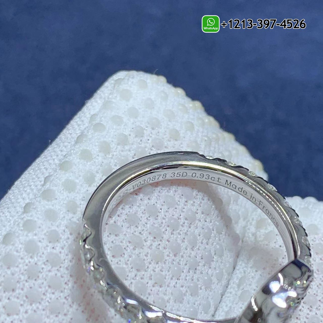 estk32ukind Real 1:1 High Quality 18k Gold Hermes Finesse Diamond 18K White Gold Ring - High Quality 18k Gold and Diamond Luxury Distinctive Collection Designer Jewelry Customized Factory Price - Image 5