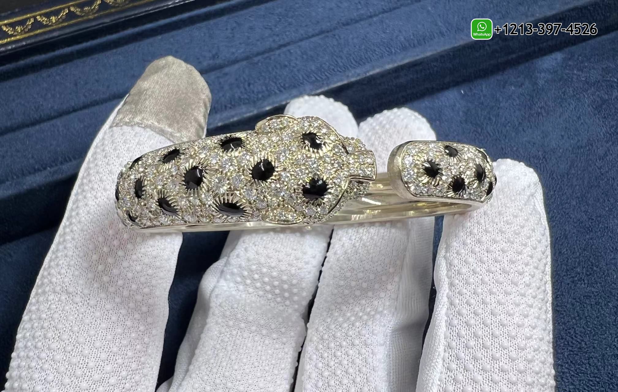 ezgvd3gyxsk Cartier Panthère de Cartier Bracelet in 18k White Gold with 225 Diamonds N6715617 - High Quality 18k Gold and Diamond Luxury Distinctive Collection Designer Jewelry Customized Factory Price - Image 2