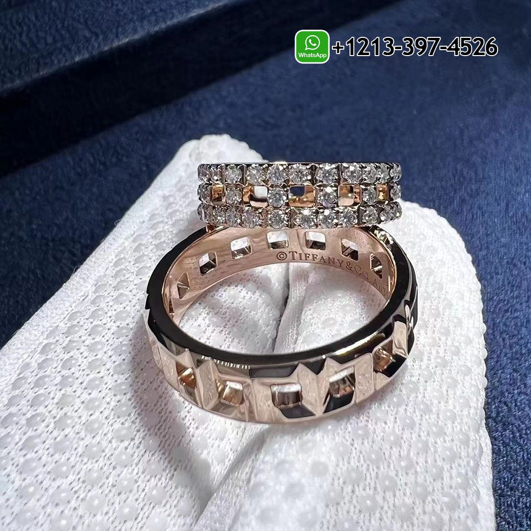 fjd0fxlbyzt Best Sellers 1:1 Quality Cheap Custom Made Tiffany T True Wide 18K Rose Gold Diamond Ring - High Quality 18k Gold and Diamond Luxury Distinctive Collection Designer Jewelry Customized Factory Price