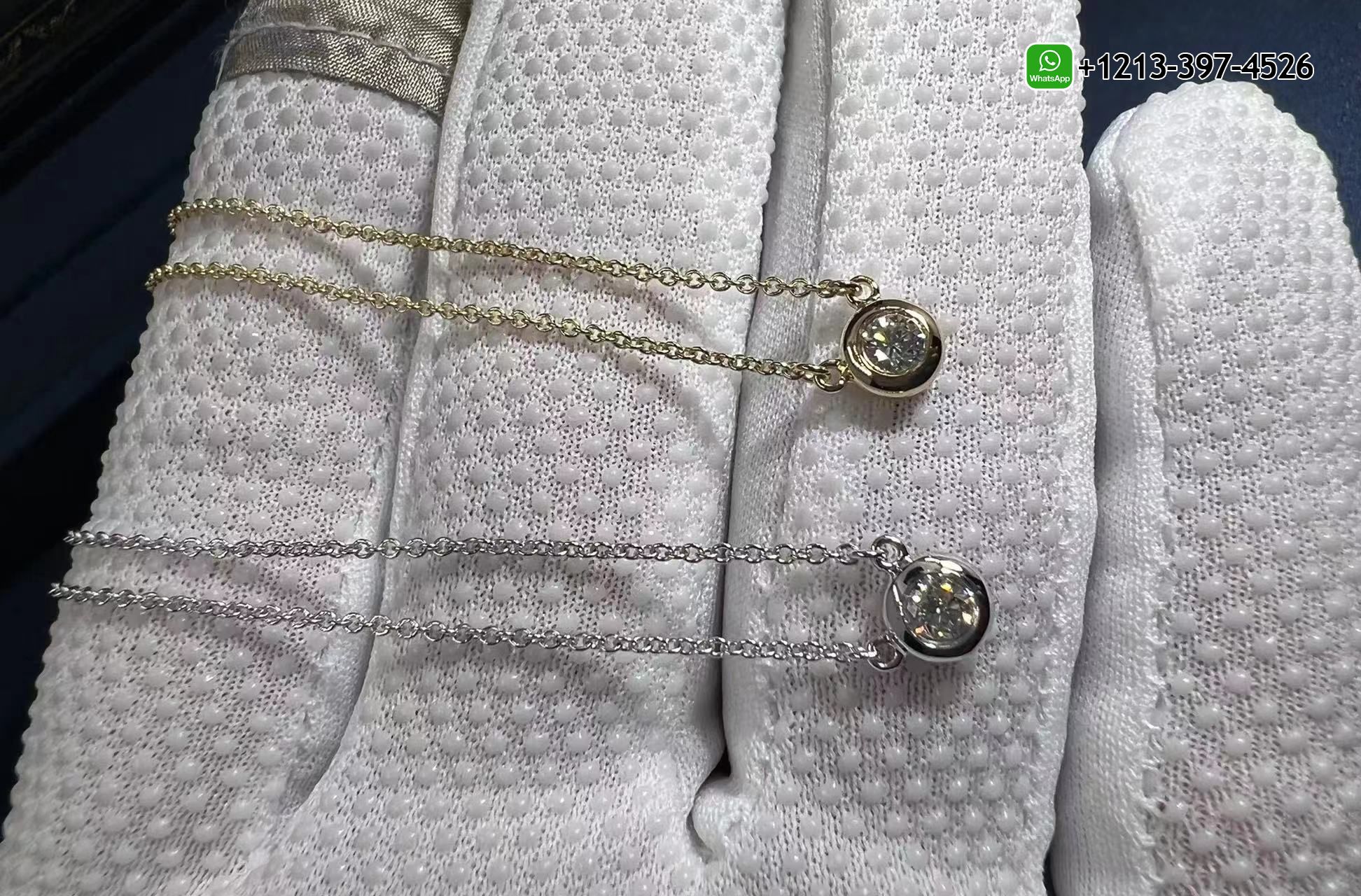 gbxskpf3p5o Tiffany Elsa Peretti Platinum Diamonds by the Yard Single Diamond Pendant - High Quality 18k Gold and Diamond Luxury Distinctive Collection Designer Jewelry Customized Factory Price - Image 4