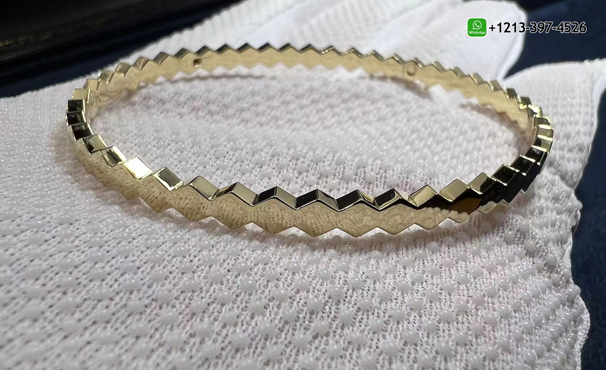 ggqsh0iueq5 Custom Made Best Sellers Quality 1:1 Copy Chaumet Bee My Love Pure 18K Yellow Gold Bracelet - High Quality 18k Gold and Diamond Luxury Distinctive Collection Designer Jewelry Customized Factory Price - Image 6