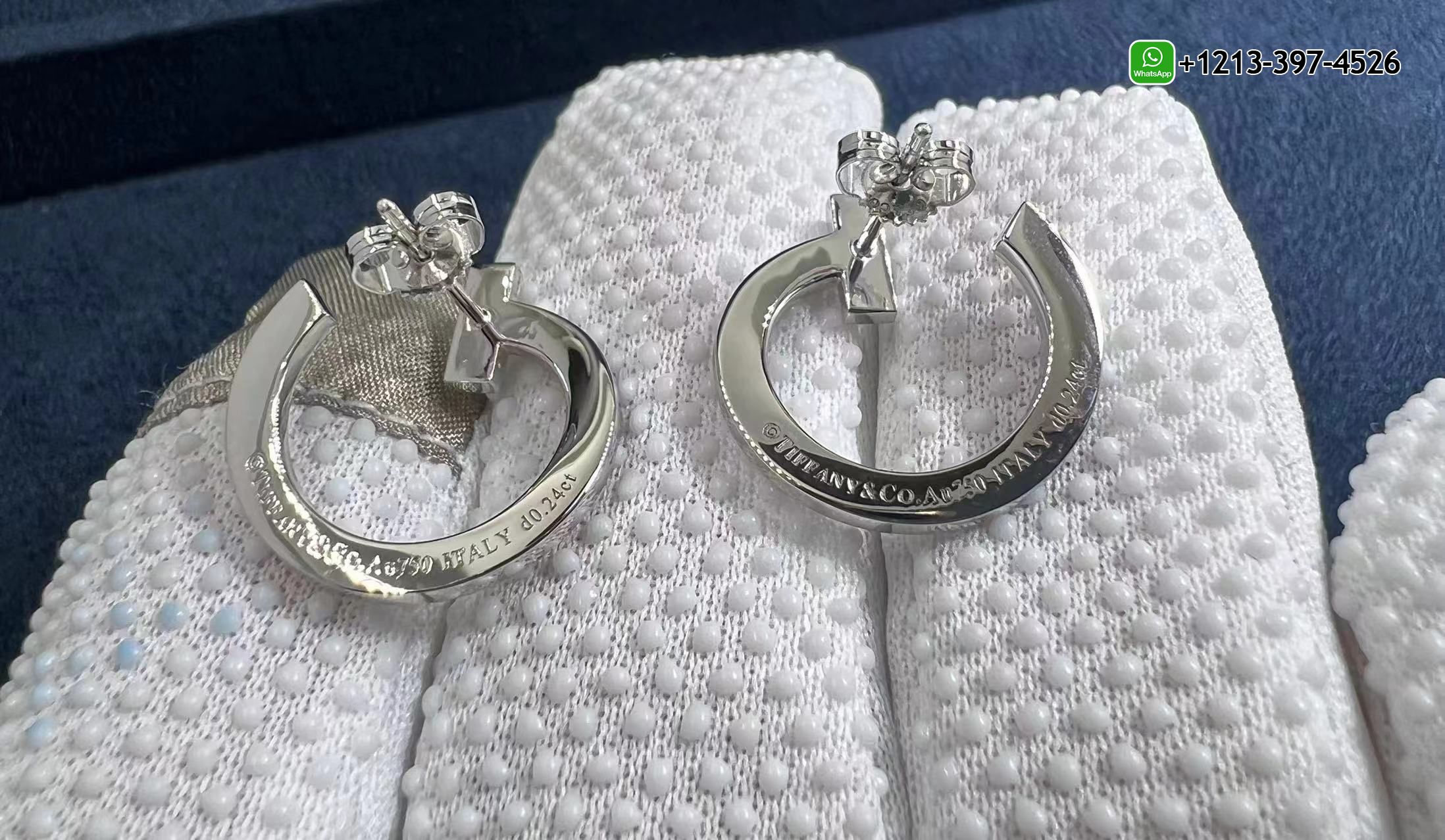 1:1 Best Quality Cheap Tiffany 18k Rose Gold Diamond T T1 Open Hoop Earrings - High Quality 18k Gold and Diamond Luxury Distinctive Collection Designer Jewelry Customized Factory Price