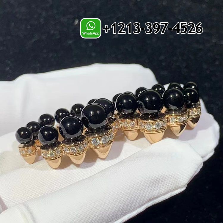 Best Sellers 1:1 Quality Cheap Cartier 18K Rose Gold Clash de Cartier Diamonds and Onyx Earrings - High Quality 18k Gold and Diamond Luxury Distinctive Collection Designer Jewelry Customized Factory Price Gytlr44ceoq