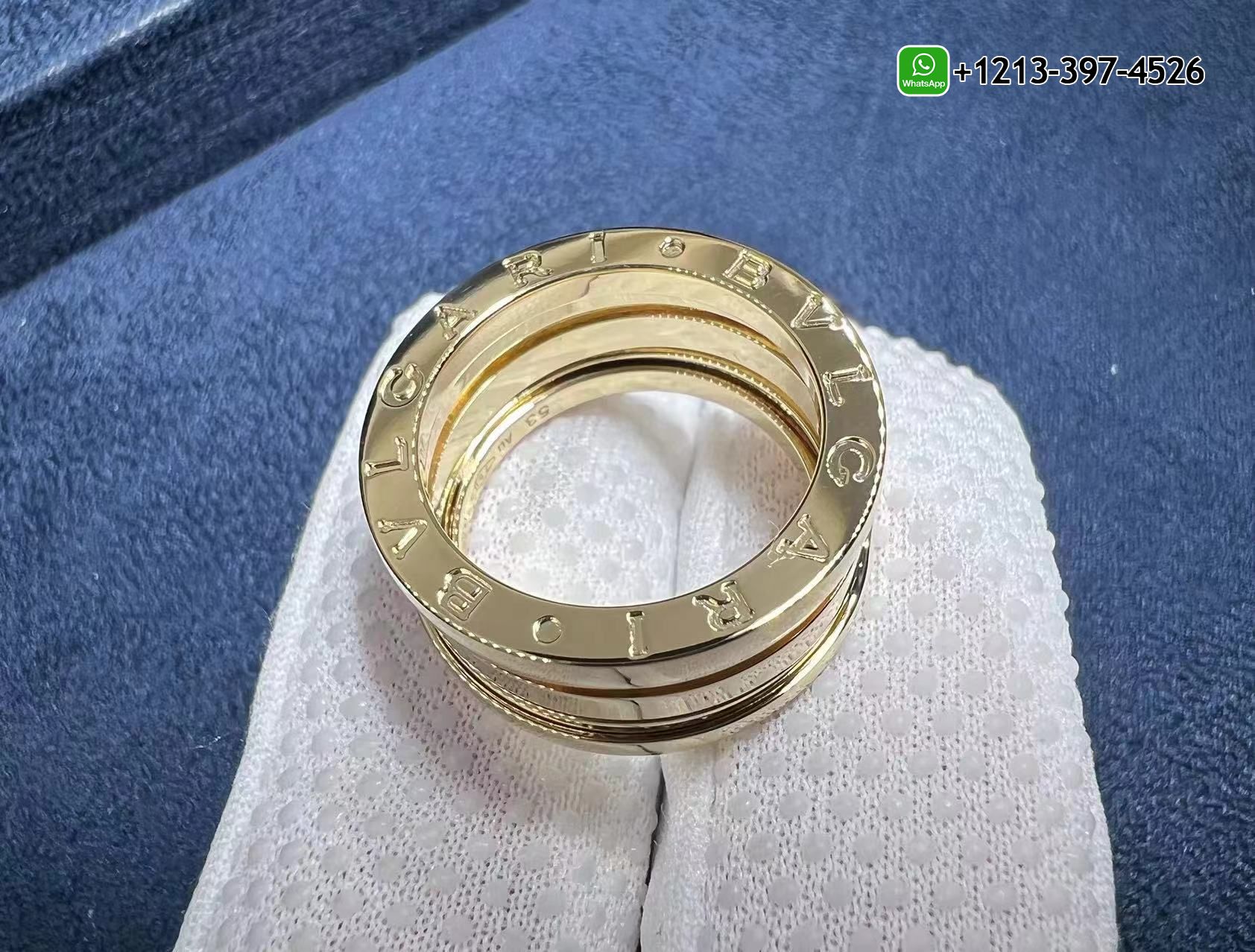 i0bc2wr5wmc Custom Made 1:1 Quality Cheap Bvlgari B.Zero1 4-Band 18K Yellow Gold Band Ring - High Quality 18k Gold and Diamond Luxury Distinctive Collection Designer Jewelry Customized Factory Price - Image 2