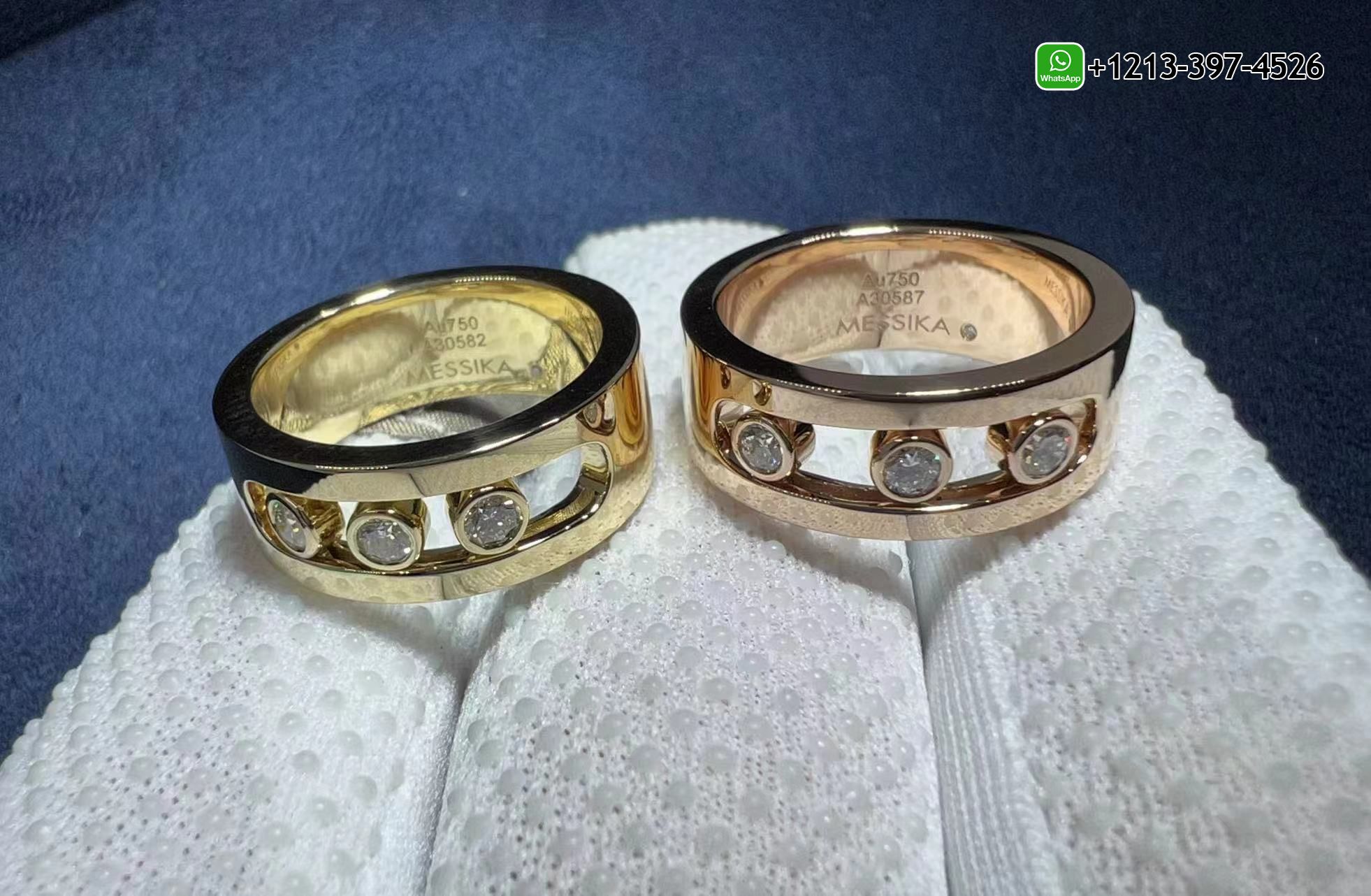 icosecdvusx 1:1 Quality Messika Joaillerie SM 18K Pink Gold Diamond Ring - High Quality 18k Gold and Diamond Luxury Distinctive Collection Designer Jewelry Customized Factory Price - Image 4