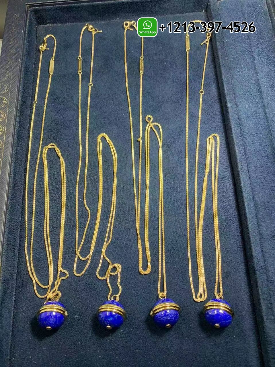 iebgrdcsmyq Best Sellers 1:1 Quality Cheap Custom Made Piaget 18k Yellow Gold With Diamond Lapis Lazuli Possession Pendant Necklace - High Quality 18k Gold and Diamond Luxury Distinctive Collection Designer Jewelry Customized Factory Price - Image 7