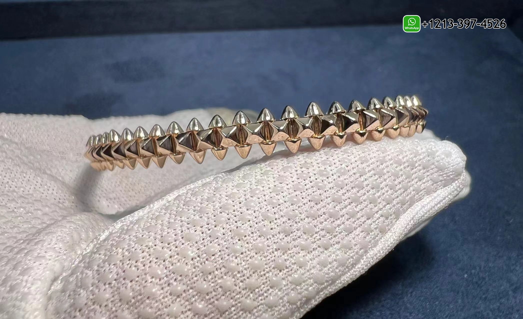 j4jq0nggcoe Best Sellers 1:1 Quality Cheap Custom Made Cartier Pure 18k Rose Gold Clash de Cartier Small Model Bracelet - High Quality 18k Gold and Diamond Luxury Distinctive Collection Designer Jewelry Customized Factory Price - Image 7