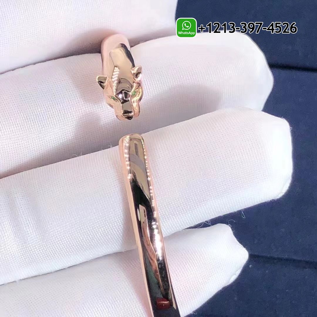j5ynnydgf23 Custom Made Best Quality 1:1 Cheap Catier Pure18K Rose Gold Small Model Panthere De Cartier Bracelet - High Quality 18k Gold and Diamond Luxury Distinctive Collection Designer Jewelry Customized Factory Price