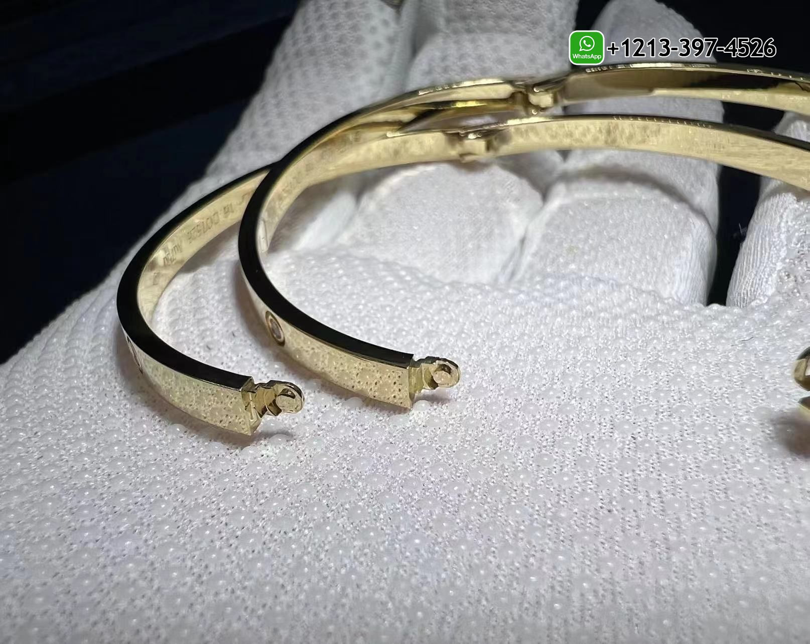 kailemu5efy 1:1 Copy Cartier Love 6 Diamonds 18k Yellow Gold Small Model Bracelet - High Quality 18k Gold and Diamond Luxury Distinctive Collection Designer Jewelry Customized Factory Price - Image 10