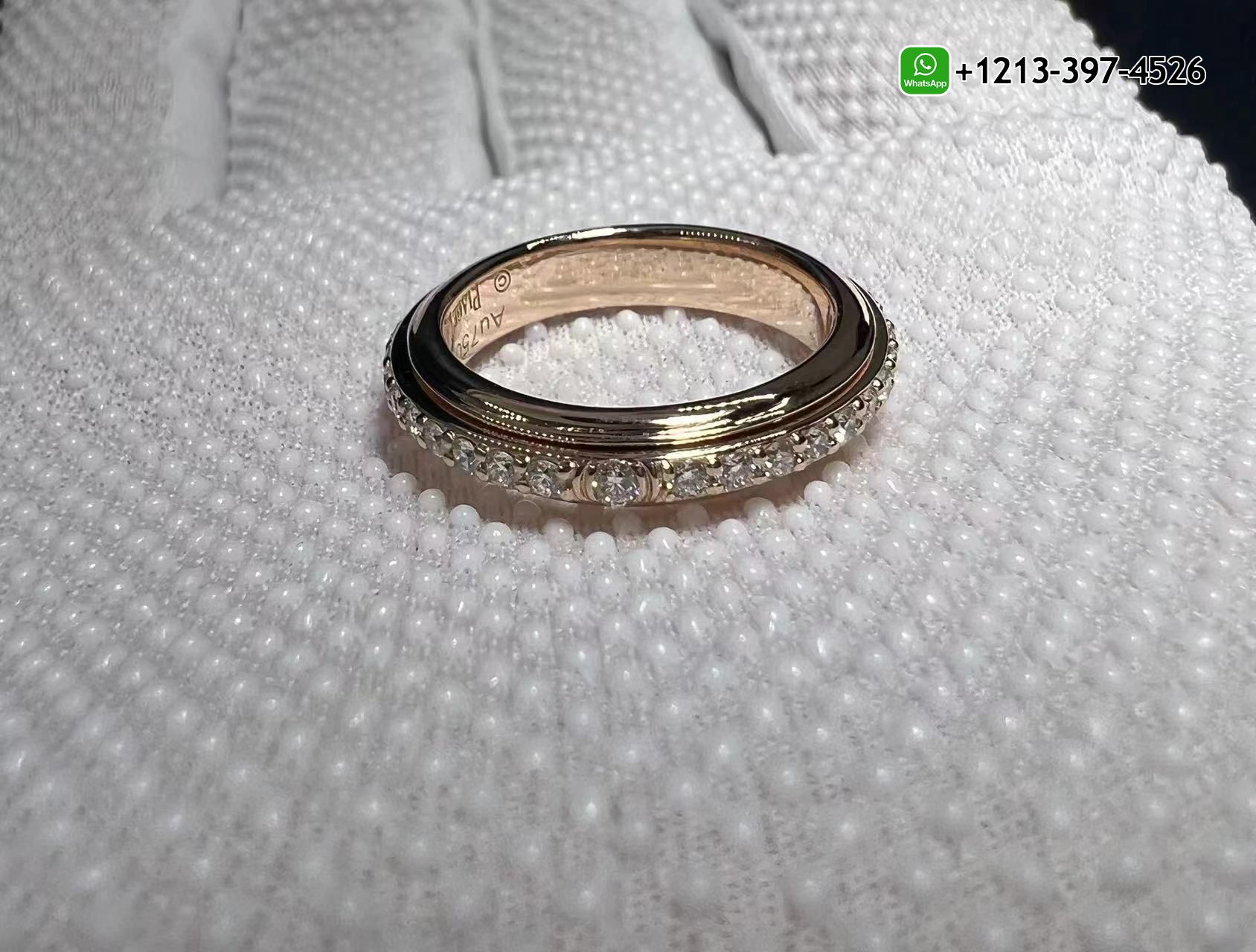 kqobs0huu5l Custom Made 1:1 Top Quality Cheap Piaget Possession Wedding 18K Rose Gold Diamond Ring - High Quality 18k Gold and Diamond Luxury Distinctive Collection Designer Jewelry Customized Factory Price - Image 6
