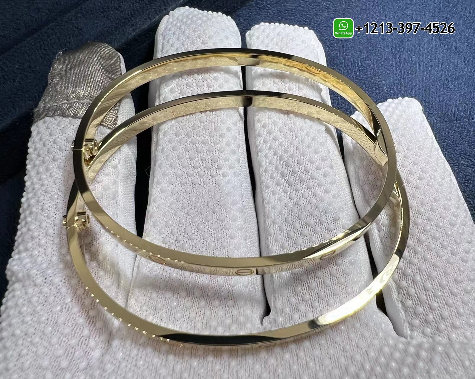 ktsi00zfkeg 1:1 Quality Custom Made Cartier 18K Yellow Gold Small Model LOVE Bracelet - High Quality 18k Gold and Diamond Luxury Distinctive Collection Designer Jewelry Customized Factory Price - Image 3