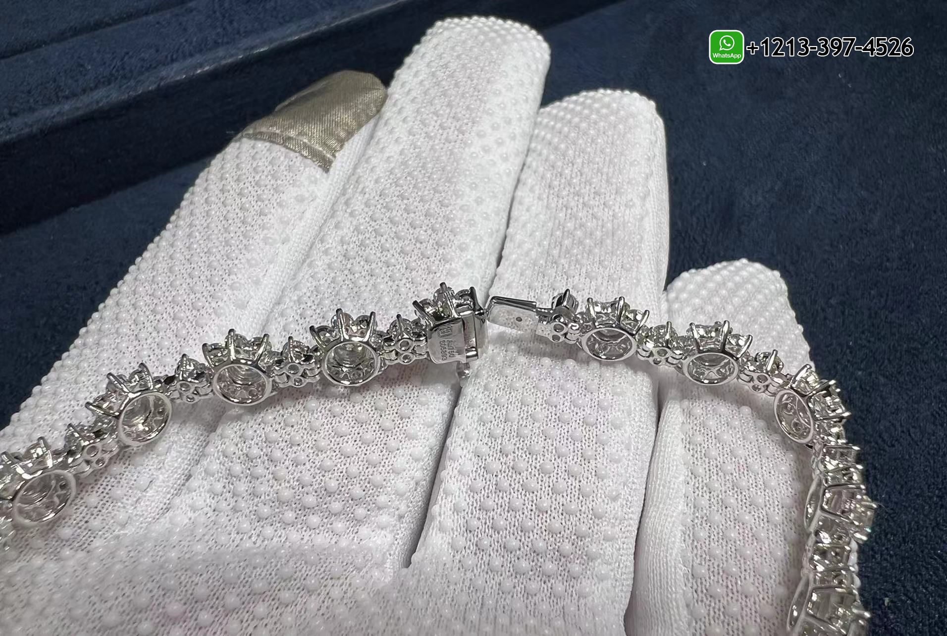 lkedqovz2p4 Custom Made Best Sellers Quality 1:1 Harry Winston Sunflower Small Platinum Diamond Bracelet - High Quality 18k Gold and Diamond Luxury Distinctive Collection Designer Jewelry Customized Factory Price - Image 3