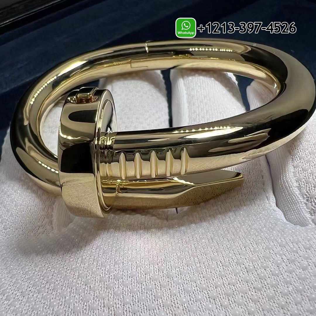 1:1 High Quality Quality Cartier Juste un Clou 18k Yellow Gold Large Model XL Nail Bracelet - High Quality 18k Gold and Diamond Luxury Distinctive Collection Designer Jewelry Customized Factory Price Looncxznfv1