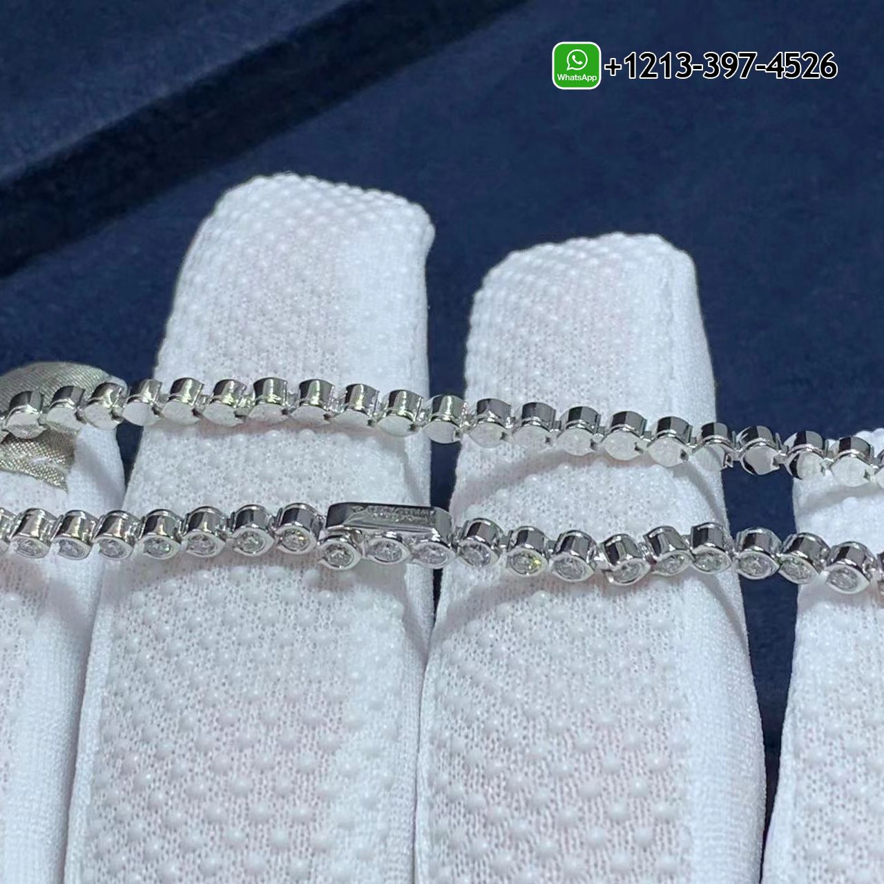 Best Sellers 1:1 Quality Cheap Custom Made Cartier 18K White Gold Diamond C de Cartier Bracelet - High Quality 18k Gold and Diamond Luxury Distinctive Collection Designer Jewelry Customized Factory Price Lrg1xz4s01w
