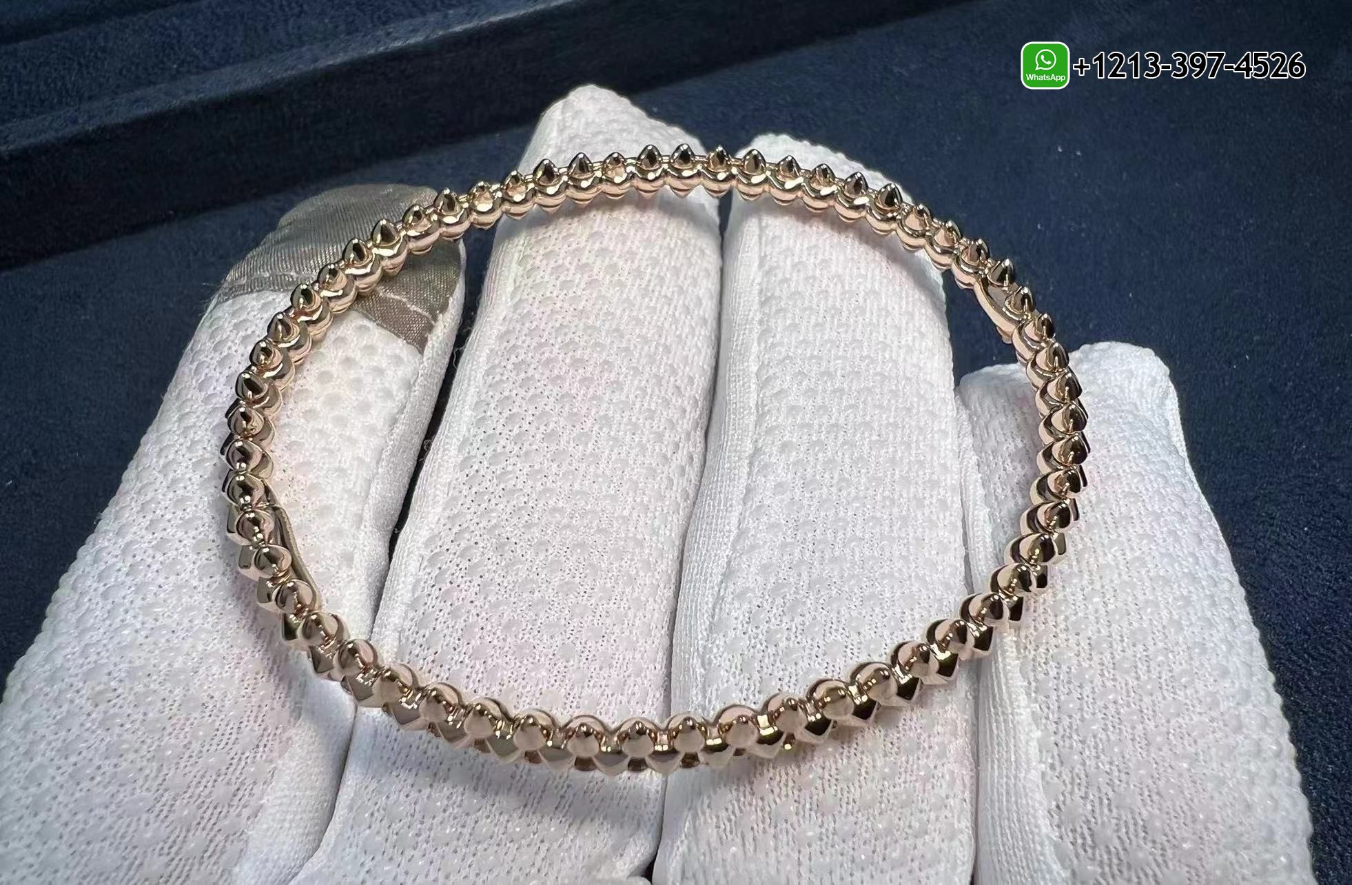 mg5mgjau14a Best Sellers 1:1 Quality Cheap Custom Made Cartier Pure 18k Rose Gold Clash de Cartier Small Model Bracelet - High Quality 18k Gold and Diamond Luxury Distinctive Collection Designer Jewelry Customized Factory Price - Image 8
