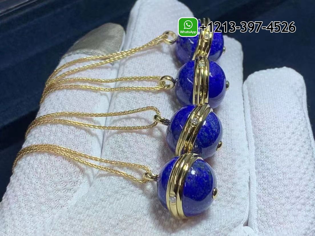 mz2xdj5z0iu Best Sellers 1:1 Quality Cheap Custom Made Piaget 18k Yellow Gold With Diamond Lapis Lazuli Possession Pendant Necklace - High Quality 18k Gold and Diamond Luxury Distinctive Collection Designer Jewelry Customized Factory Price - Image 2