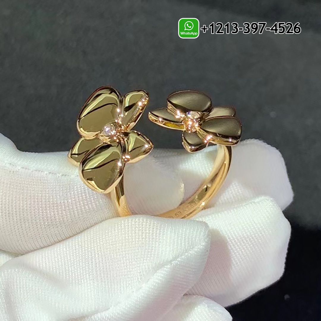 Cartier Caresse d’Orchidées Par Cartier 18K Rose Gold Ring B4083200 - High Quality 18k Gold and Diamond Luxury Distinctive Collection Designer Jewelry Customized Factory Price N5hrddv4uvq