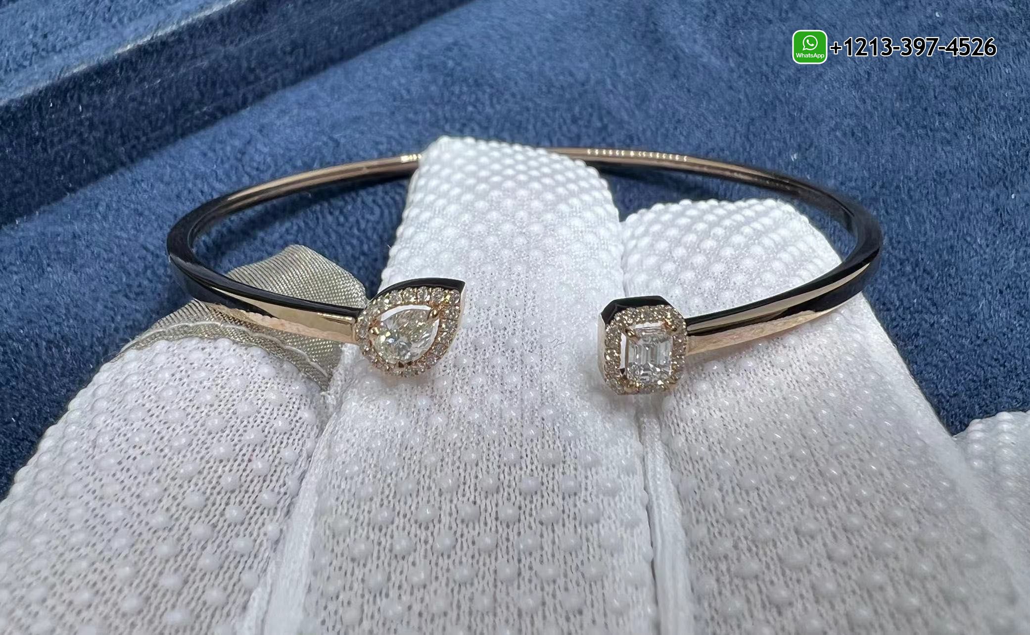 nmlu3i1dpoe 1:1 quality Messika Jewelry replica customized. All our with real original serial number - High Quality 18k Gold and Diamond Luxury Distinctive Collection Designer Jewelry Customized Factory Price - Image 8