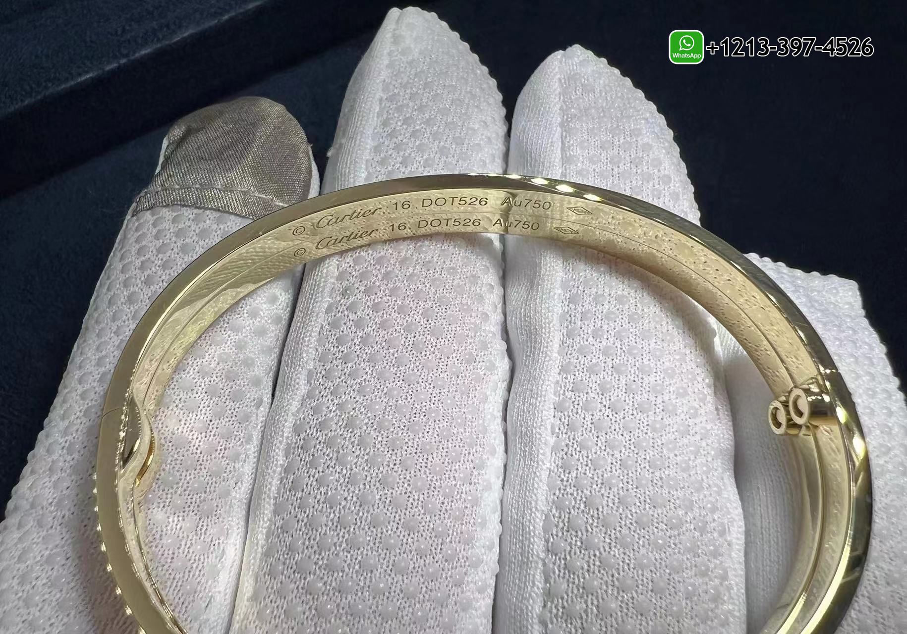 obju0t5lsnf 1:1 Copy Cartier Love 6 Diamonds 18k Yellow Gold Small Model Bracelet - High Quality 18k Gold and Diamond Luxury Distinctive Collection Designer Jewelry Customized Factory Price - Image 7