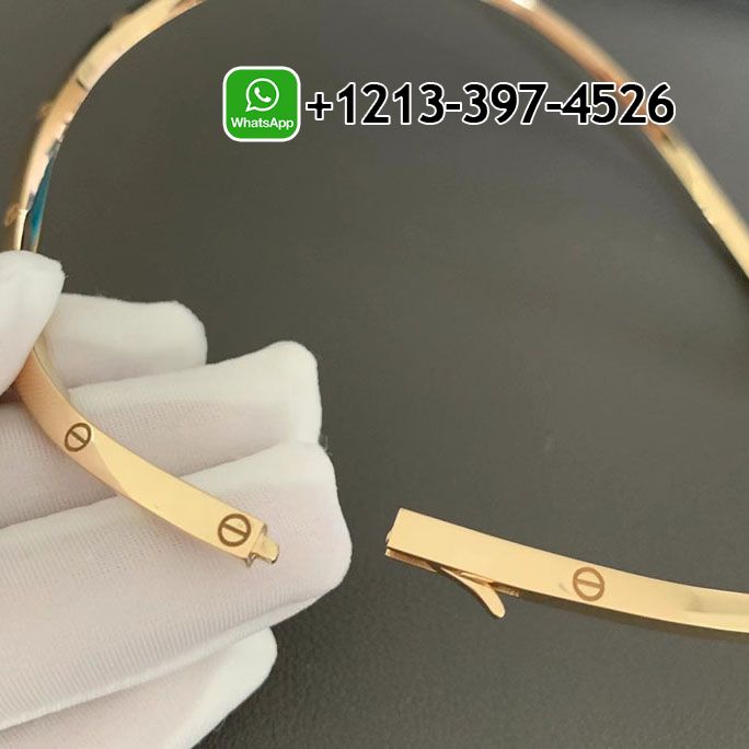otf0lhny30z Custom Made Best Sellers Quality 1:1 Cartier 18K Yellow Gold Collar Love Necklace - High Quality 18k Gold and Diamond Luxury Distinctive Collection Designer Jewelry Customized Factory Price - Image 6