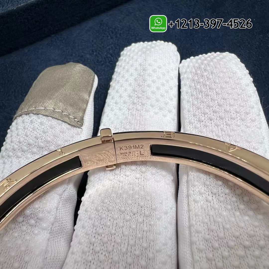 p0hst1jcmj2 Best Sellers 1:1 Quality Cheap Custom Made Bulgari B.zero1 bracelet in 18 kt rose gold with matte black ceramic - High Quality 18k Gold and Diamond Luxury Distinctive Collection Designer Jewelry Customized Factory Price - Image 4