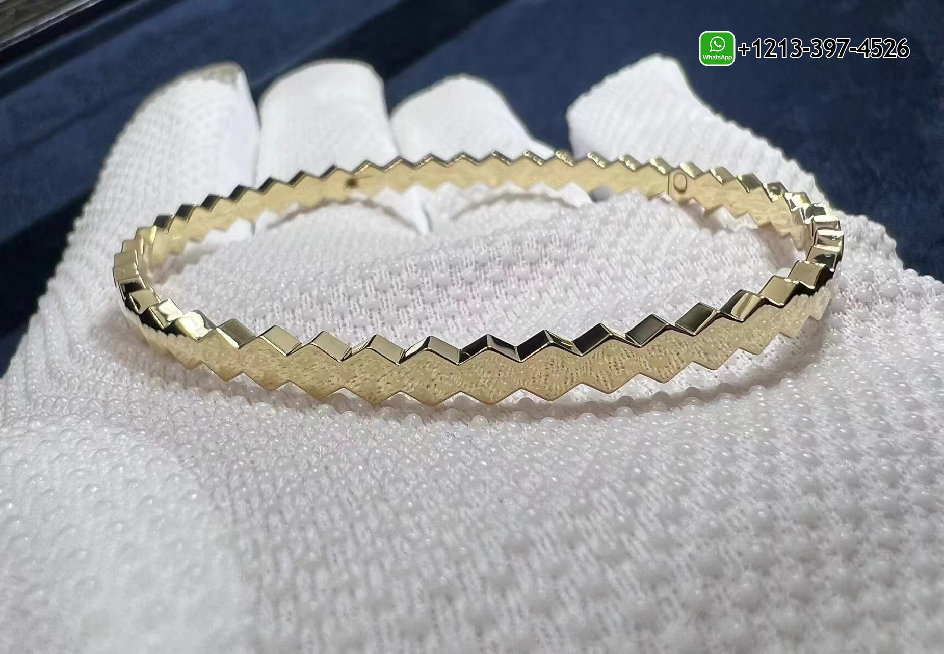 pborwxoo05q Custom Made Best Sellers Quality 1:1 Copy Chaumet Bee My Love Pure 18K Yellow Gold Bracelet - High Quality 18k Gold and Diamond Luxury Distinctive Collection Designer Jewelry Customized Factory Price - Image 7