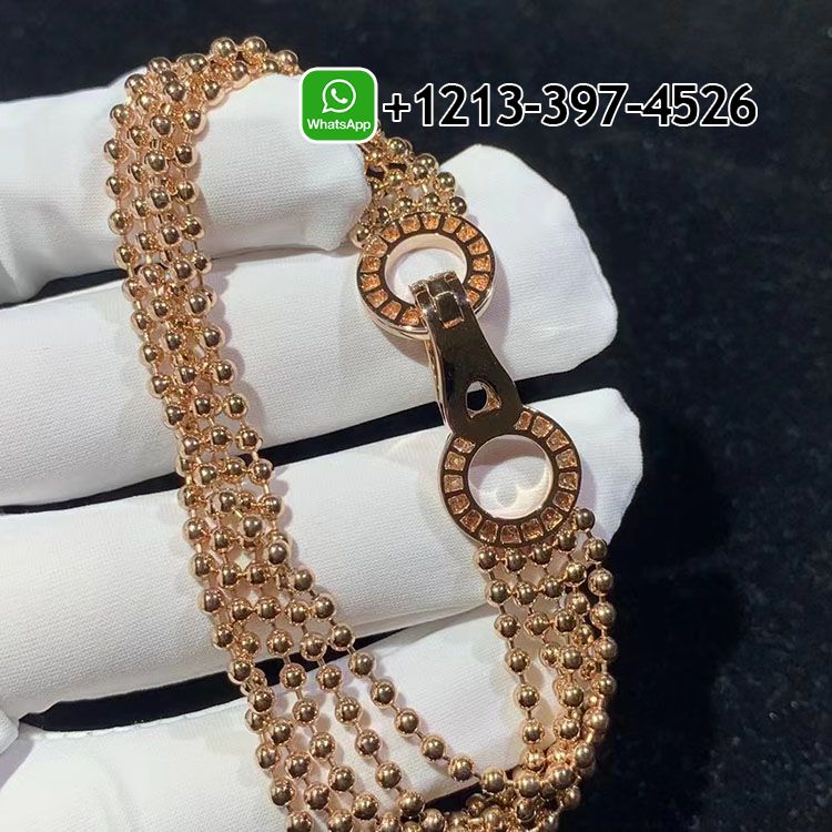 prrmltbaqzv Best Sellers 1:1 Quality Cartier Agrafe 18k Rose Gold Pave Diamonds Tassel Bracelet - High Quality 18k Gold and Diamond Luxury Distinctive Collection Designer Jewelry Customized Factory Price - Image 12