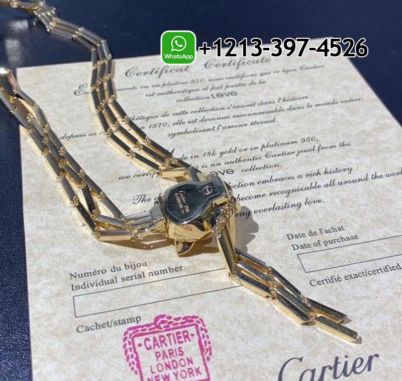 qhelxgxhsn0 Best Sellers 1:1 Quality Cheap Custom Made Cartier Panther 18k Yellow Gold Diamond Peridot Onyx Lacquer Tassel Necklace - High Quality 18k Gold and Diamond Luxury Distinctive Collection Designer Jewelry Customized Factory Price - Image 6