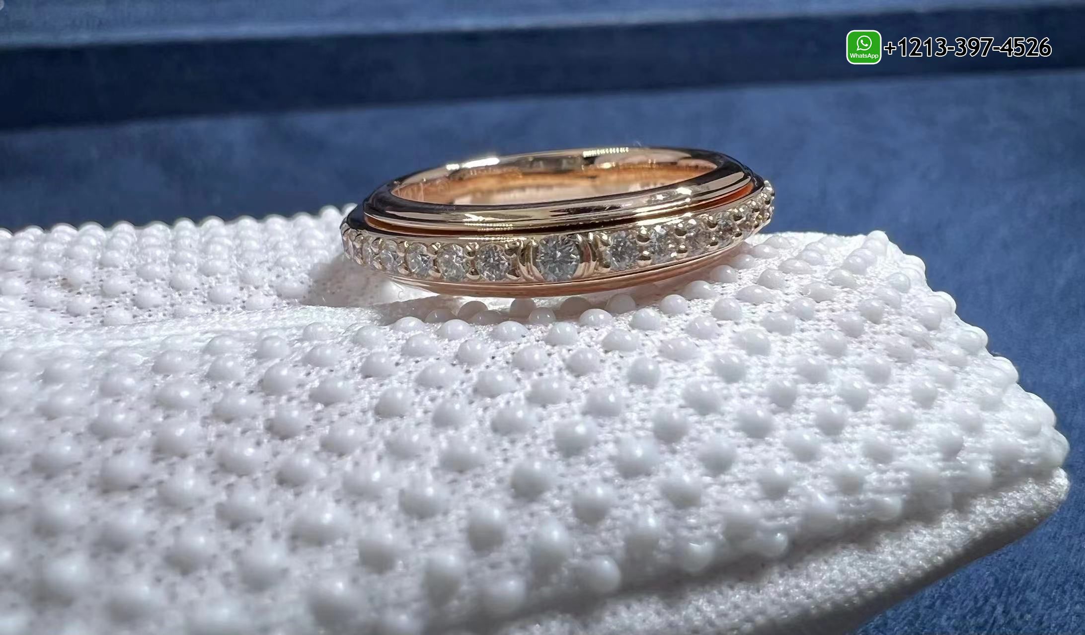 qp3yt3mx5g5 Custom Made 1:1 Top Quality Cheap Piaget Possession Wedding 18K Rose Gold Diamond Ring - High Quality 18k Gold and Diamond Luxury Distinctive Collection Designer Jewelry Customized Factory Price - Image 8