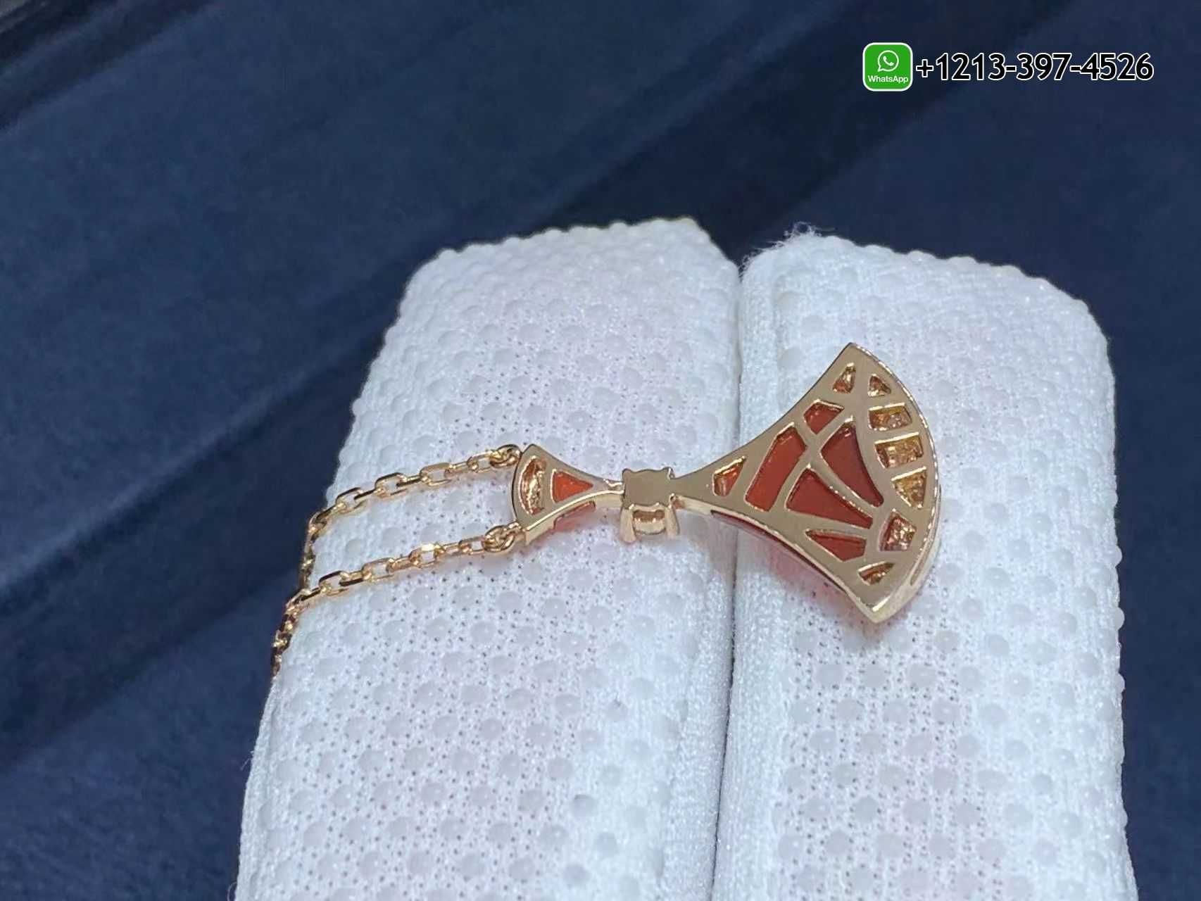 rdsb3u4vytf Custom Made Best Quality 1:1 18k Rose Gold Rubies And Diamonds Bvlgari Divas’ Dream Necklace - High Quality 18k Gold and Diamond Luxury Distinctive Collection Designer Jewelry Customized Factory Price - Image 6