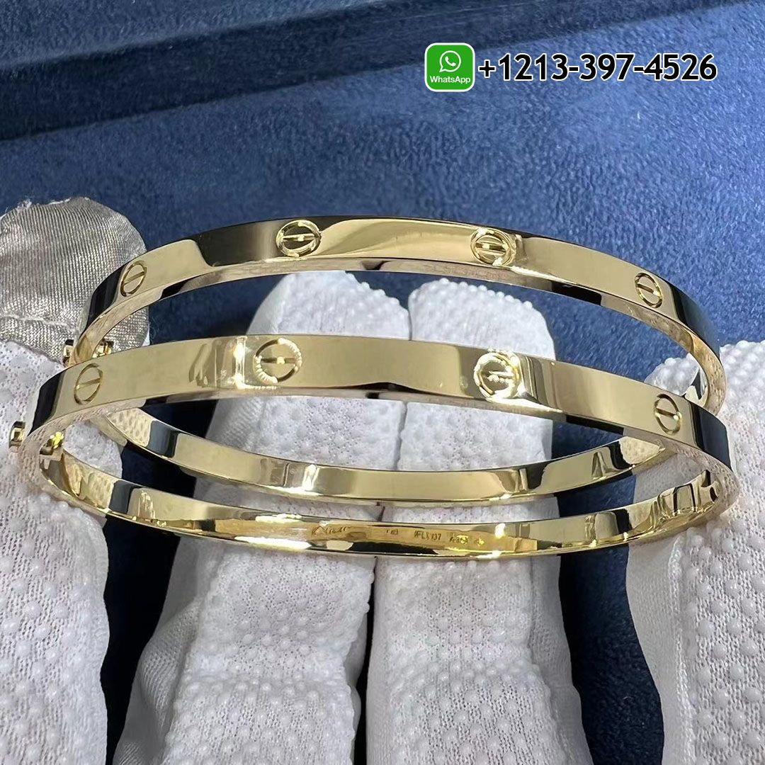 1:1 Quality Custom Made Cartier 18K Yellow Gold Small Model LOVE Bracelet - High Quality 18k Gold and Diamond Luxury Distinctive Collection Designer Jewelry Customized Factory Price Rhuas1i0twv