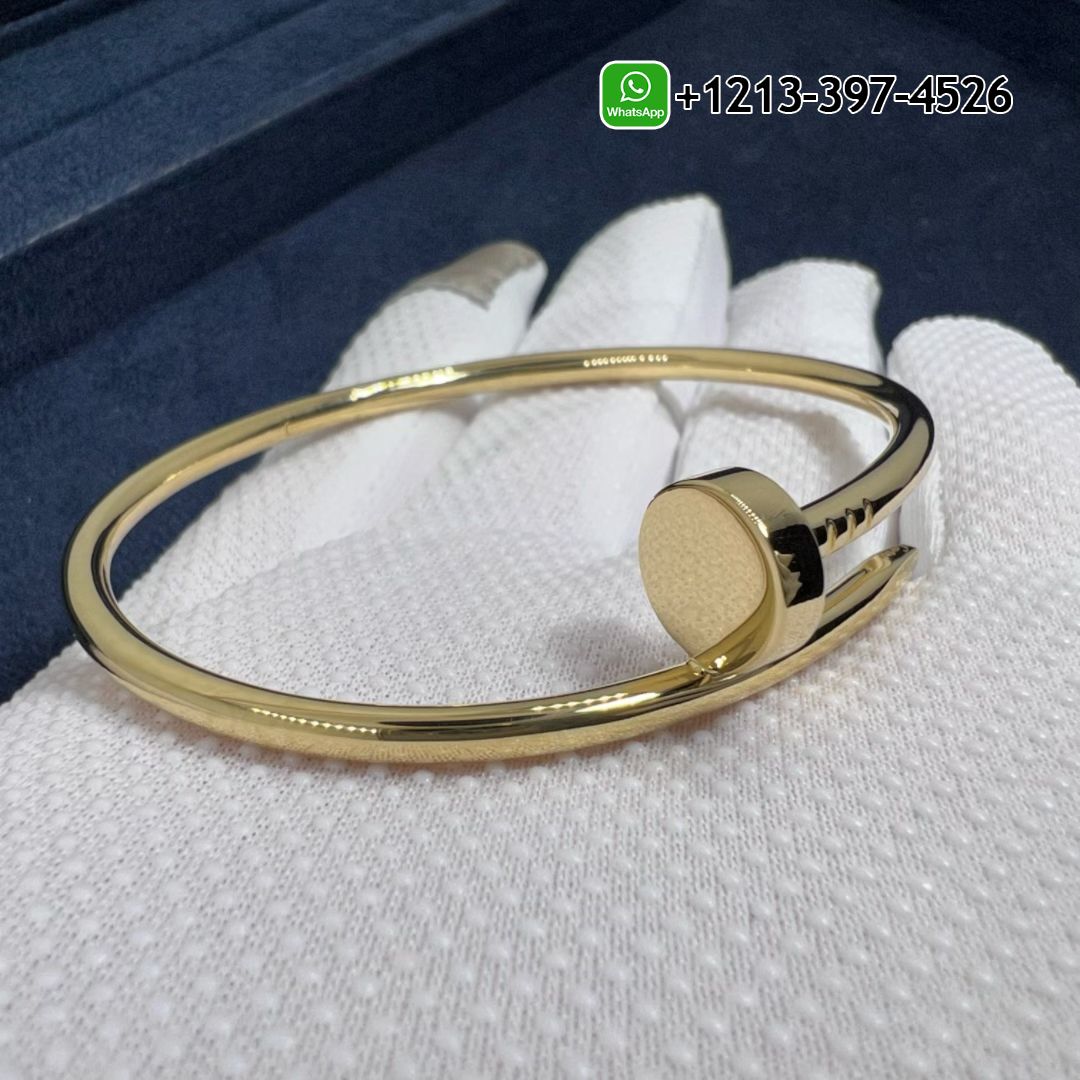 sefjtvzzlo4 Cartier 18k Yellow Gold Plain Juste Un Clou Nail Bracelet B6048217 - High Quality 18k Gold and Diamond Luxury Distinctive Collection Designer Jewelry Customized Factory Price - Image 5