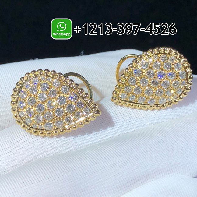 si4ajev23yh Custom Made Best Sellers Quality 1:1 Boucheron Serpent Bohème 18K Yellow Gold Ear Clips L Motif - High Quality 18k Gold and Diamond Luxury Distinctive Collection Designer Jewelry Customized Factory Price - Image 5