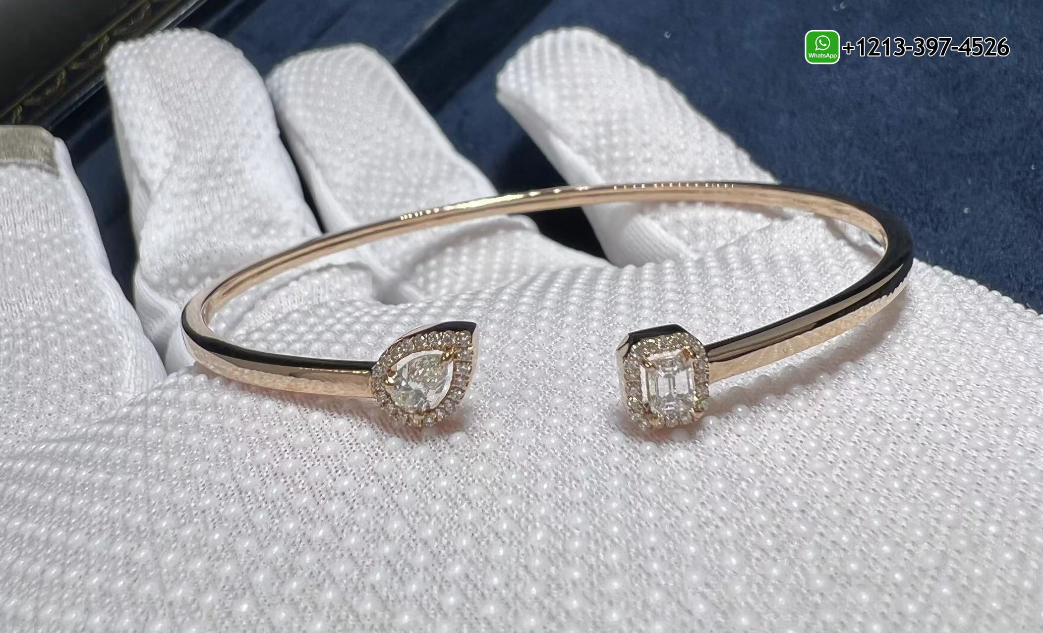 st5qvrohj44 1:1 quality Messika Jewelry replica customized. All our with real original serial number - High Quality 18k Gold and Diamond Luxury Distinctive Collection Designer Jewelry Customized Factory Price - Image 5