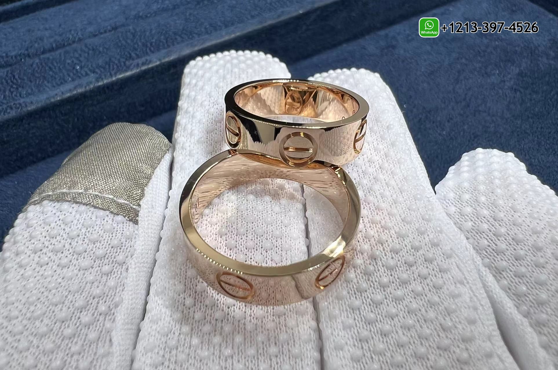 sv2cwstkc1o 1:1 Highest Quality Cartier Love Solid 18k Rose Gold 5.5MM Band Ring - High Quality 18k Gold and Diamond Luxury Distinctive Collection Designer Jewelry Customized Factory Price - Image 5