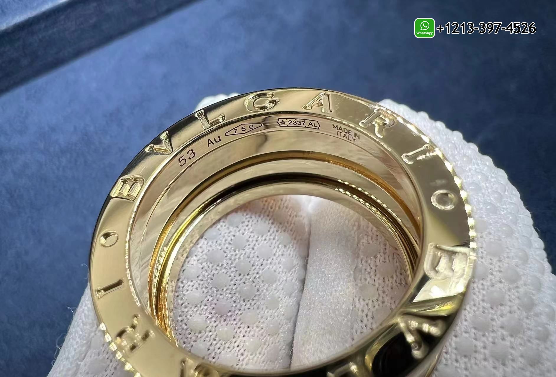 tbtspwkxpko Custom Made 1:1 Quality Cheap Bvlgari B.Zero1 4-Band 18K Yellow Gold Band Ring - High Quality 18k Gold and Diamond Luxury Distinctive Collection Designer Jewelry Customized Factory Price - Image 3