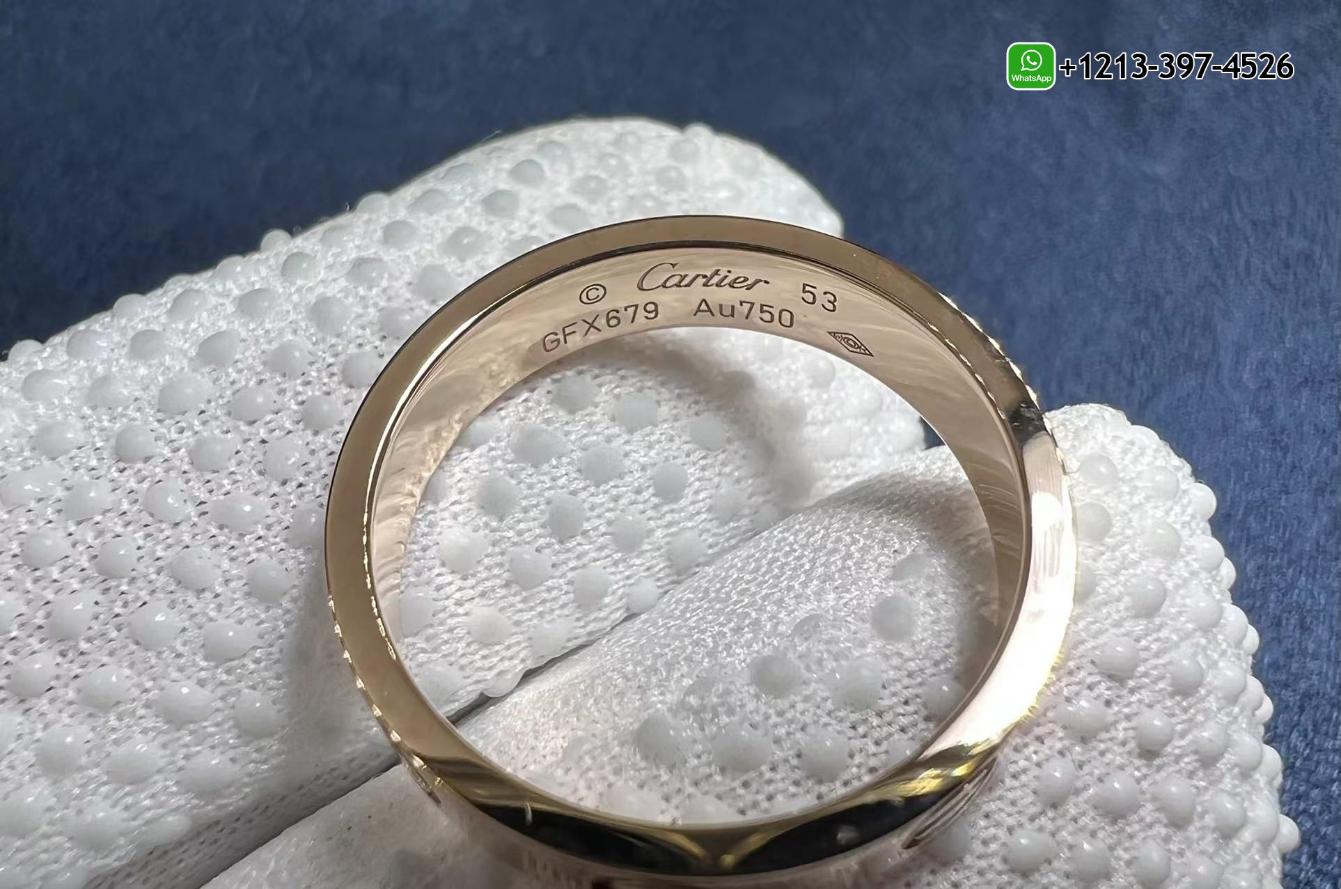 tkalty1sjzu Custom Cartier 18K Rose Gold 3.6mm LOVE Wedding Band Ring - High Quality 18k Gold and Diamond Luxury Distinctive Collection Designer Jewelry Customized Factory Price - Image 3