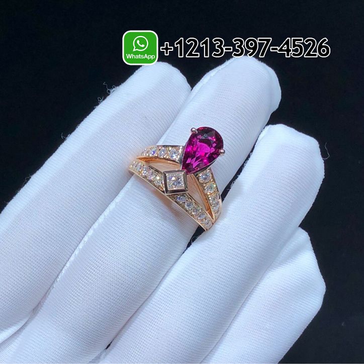 Custom Made Best Sellers Quality 1:1 Chaumet Joséphine Aube Printanière 18K Rose Gold Diamond Ring - High Quality 18k Gold and Diamond Luxury Distinctive Collection Designer Jewelry Customized Factory Price Tkzdf5q3kxh