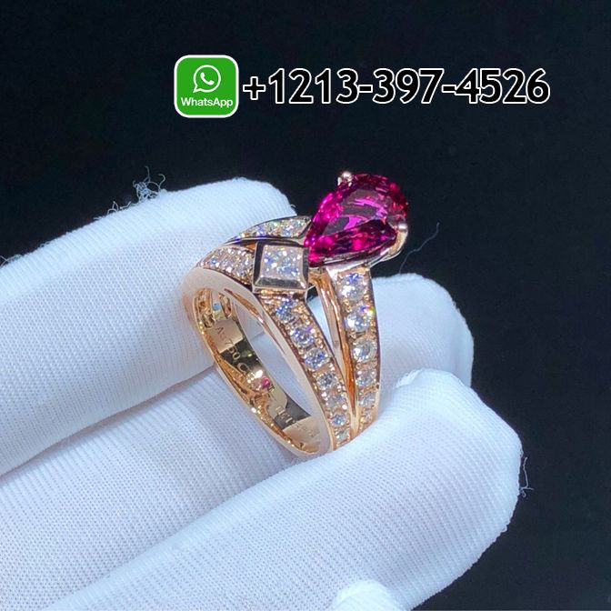 u0zkcjc2ws3 Custom Made Best Sellers Quality 1:1 Chaumet Joséphine Aube Printanière 18K Rose Gold Diamond Ring - High Quality 18k Gold and Diamond Luxury Distinctive Collection Designer Jewelry Customized Factory Price - Image 4