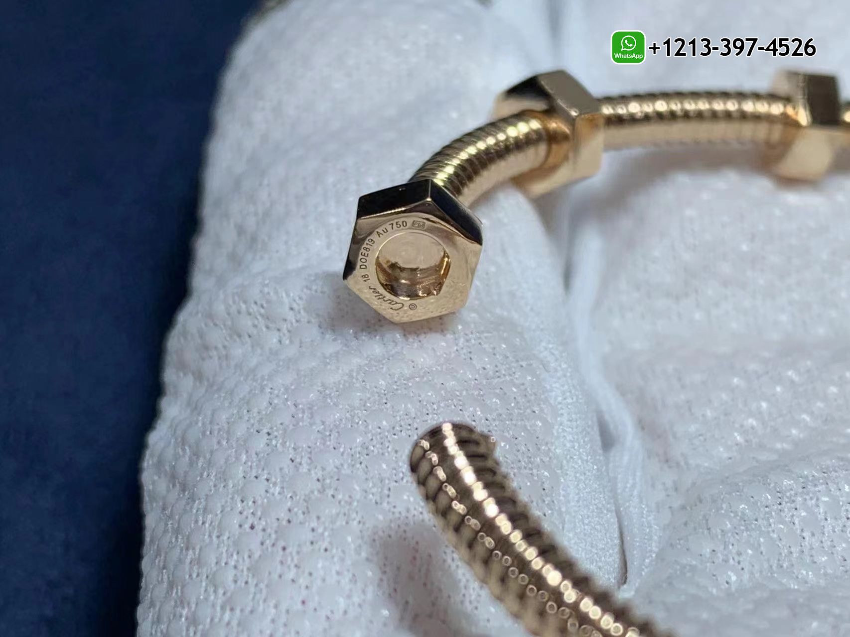 ua1zhkdxmqp Best Sellers 1:1 Quality Cheap Custom Made Cartier Pure 18k Rose Gold Ecrou de Cartier Screws Bracelet - High Quality 18k Gold and Diamond Luxury Distinctive Collection Designer Jewelry Customized Factory Price - Image 6