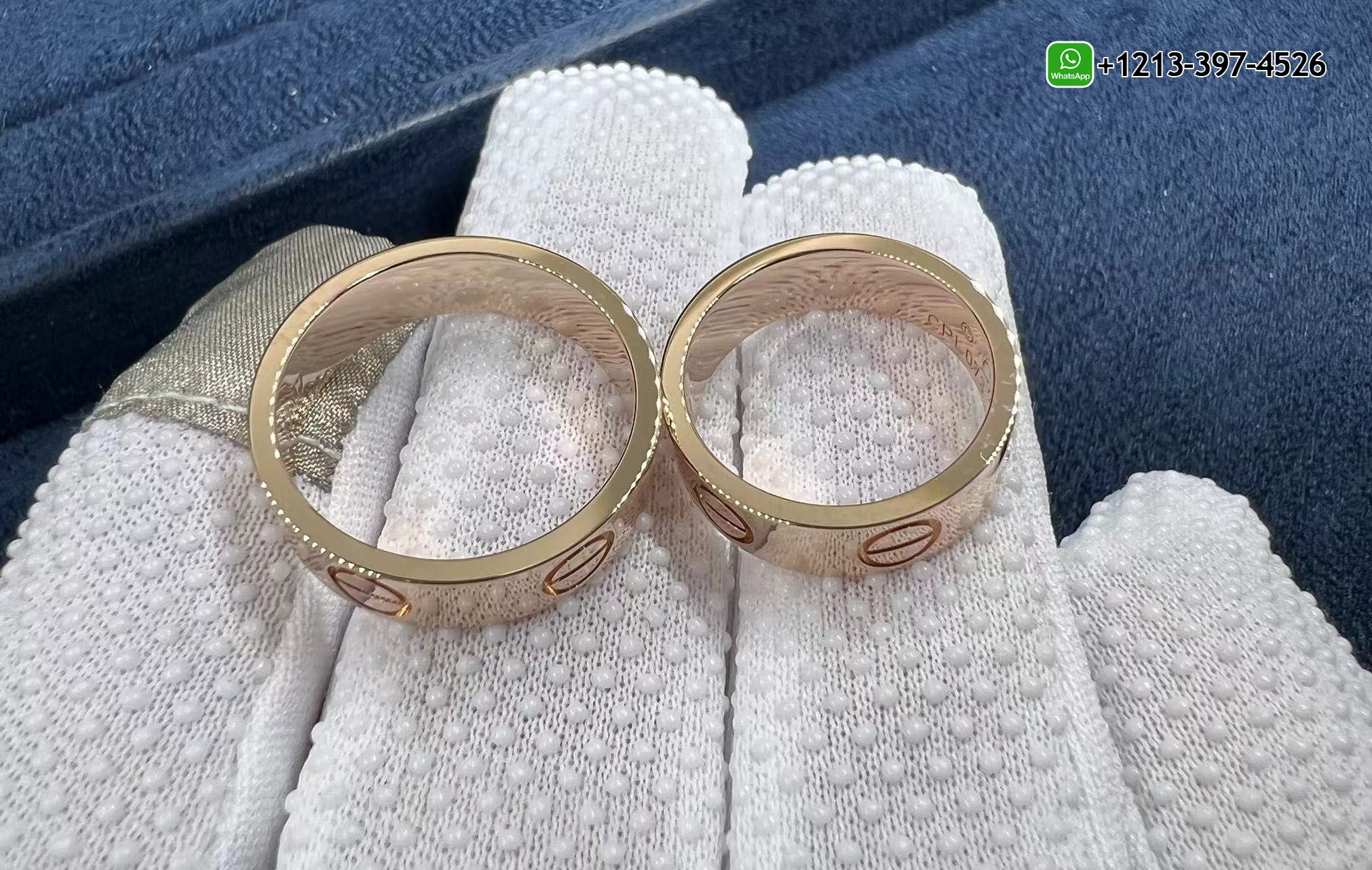 vnvms3bxtmh 1:1 Highest Quality Cartier Love Solid 18k Rose Gold 5.5MM Band Ring - High Quality 18k Gold and Diamond Luxury Distinctive Collection Designer Jewelry Customized Factory Price - Image 2