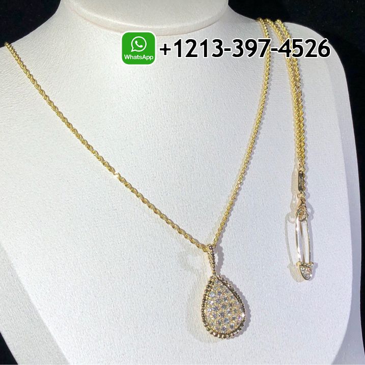 vtwjzkxkgjj Custom Made Best Sellers Quality 1:1 Boucheron Serpent Bohème Diamond L Motif 18k Yellow Gold Long Necklace - High Quality 18k Gold and Diamond Luxury Distinctive Collection Designer Jewelry Customized Factory Price - Image 4