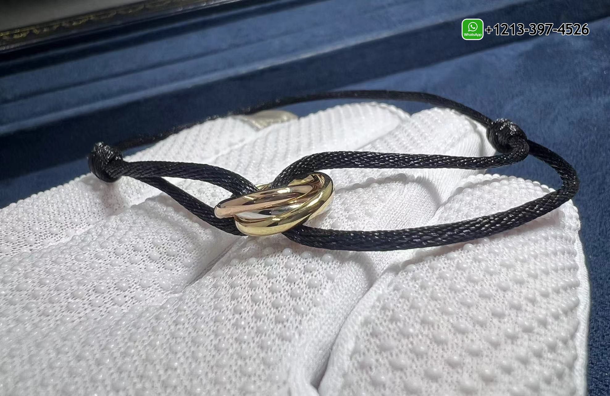 wcp2l1koin0 Cartier Trinity De Cartier Classic 18k Three Tone Gold Bracelet Replica - High Quality 18k Gold and Diamond Luxury Distinctive Collection Designer Jewelry Customized Factory Price - Image 3