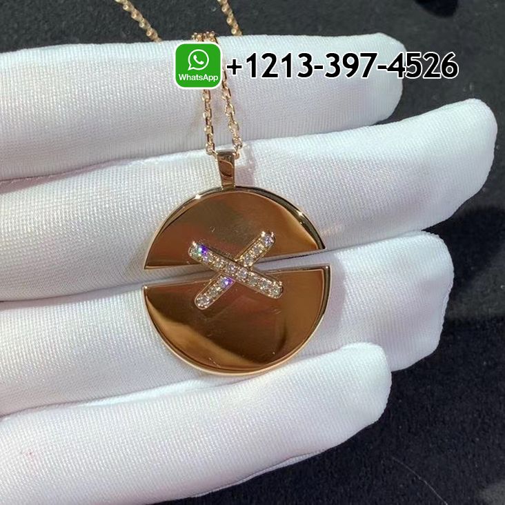 wlmbszugu4u Chaumet Jeux De Liens Harmony Rose Gold Medium Model Pendant 084493 - High Quality 18k Gold and Diamond Luxury Distinctive Collection Designer Jewelry Customized Factory Price - Image 6