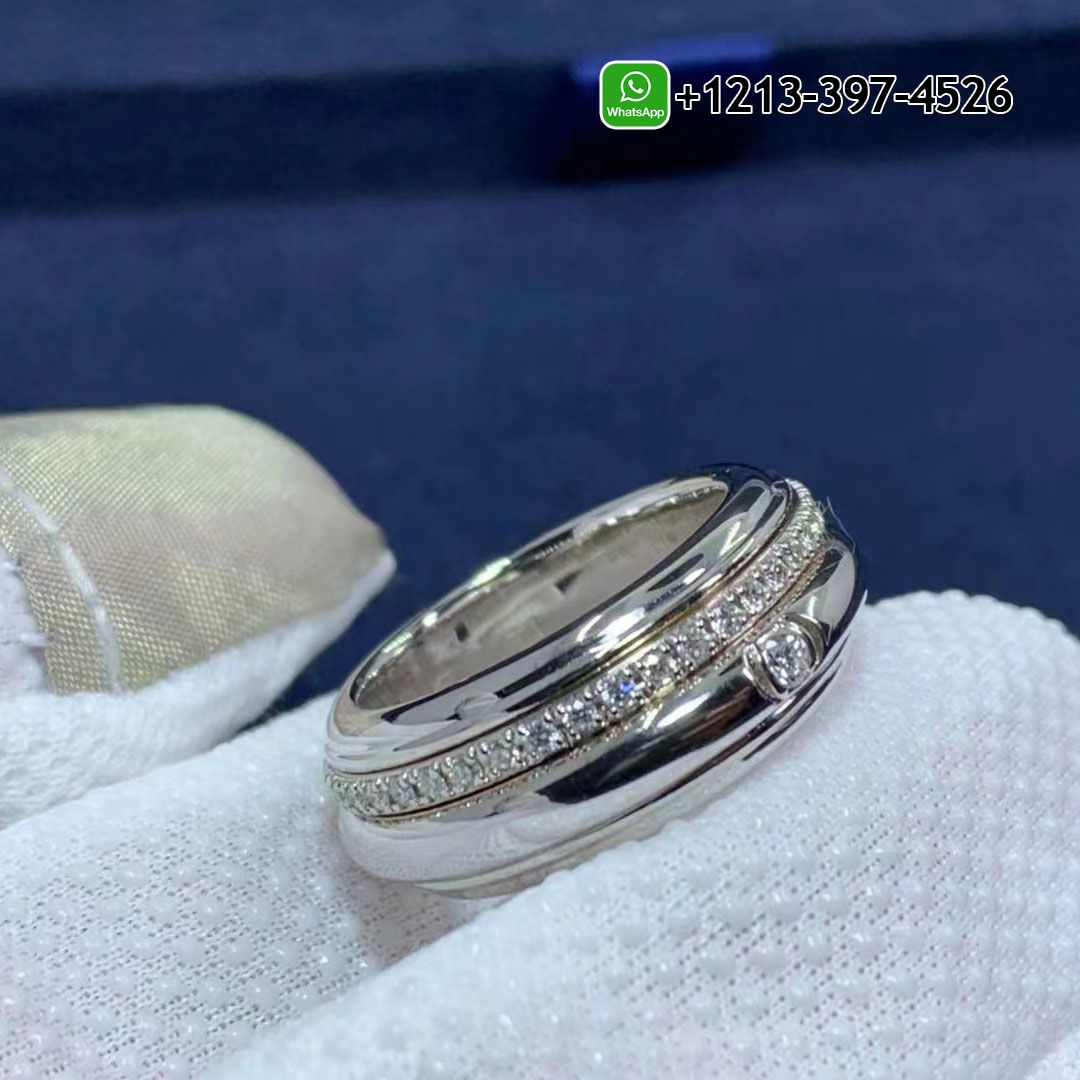 wmnoo5uk0tp Custom Made Best Quality 1:1 Piaget Possession 18K White Gold Diamonds Ring - High Quality 18k Gold and Diamond Luxury Distinctive Collection Designer Jewelry Customized Factory Price