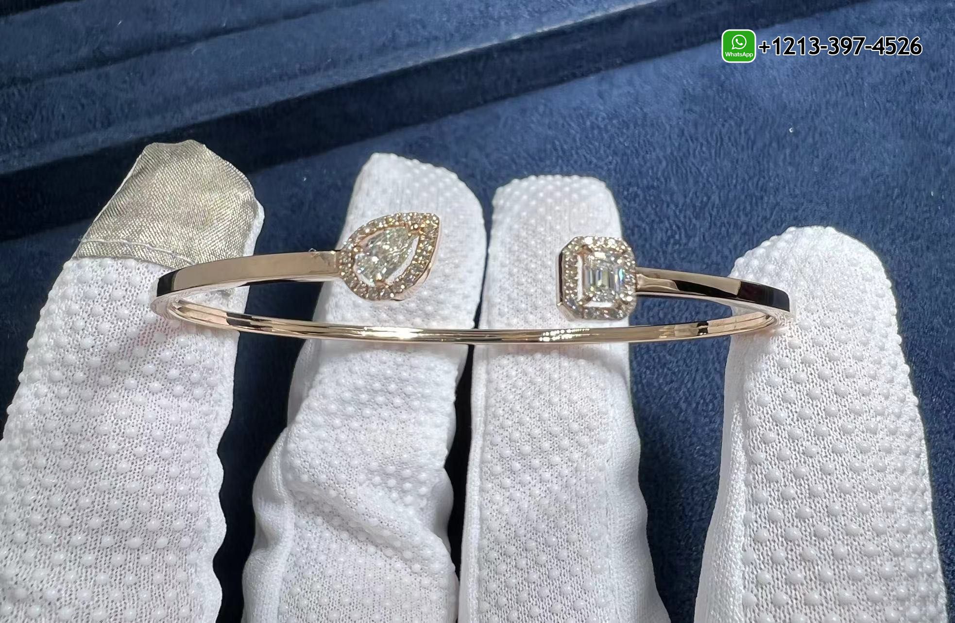 wv4rhbacnw0 1:1 quality Messika Jewelry replica customized. All our with real original serial number - High Quality 18k Gold and Diamond Luxury Distinctive Collection Designer Jewelry Customized Factory Price - Image 3