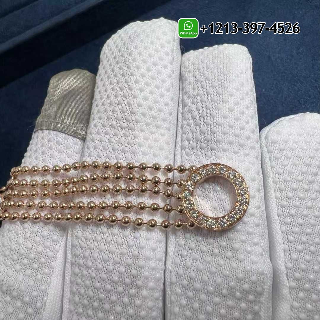 xuhnxhp5dc3 Best Sellers 1:1 Quality Cartier Agrafe 18k Rose Gold Pave Diamonds Tassel Bracelet - High Quality 18k Gold and Diamond Luxury Distinctive Collection Designer Jewelry Customized Factory Price - Image 7