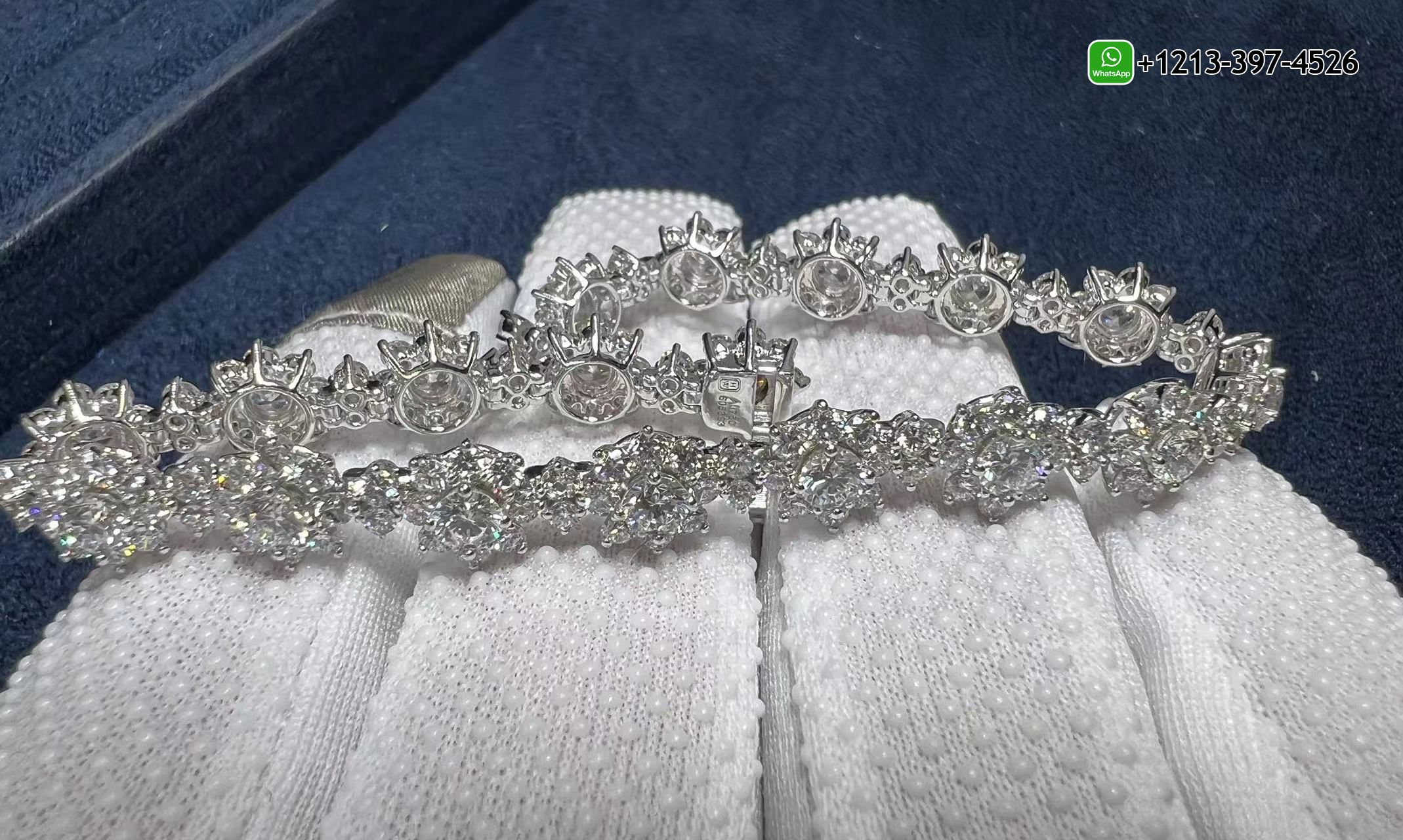 yipqdupbe4a Custom Made Best Sellers Quality 1:1 Harry Winston Sunflower Small Platinum Diamond Bracelet - High Quality 18k Gold and Diamond Luxury Distinctive Collection Designer Jewelry Customized Factory Price - Image 4